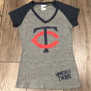 Minnesota Twins V-Neck T-Shirt